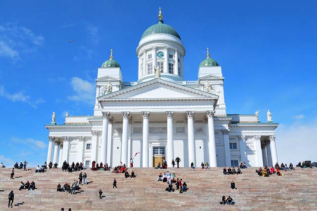 ヘルシンキ大聖堂　フィンランド