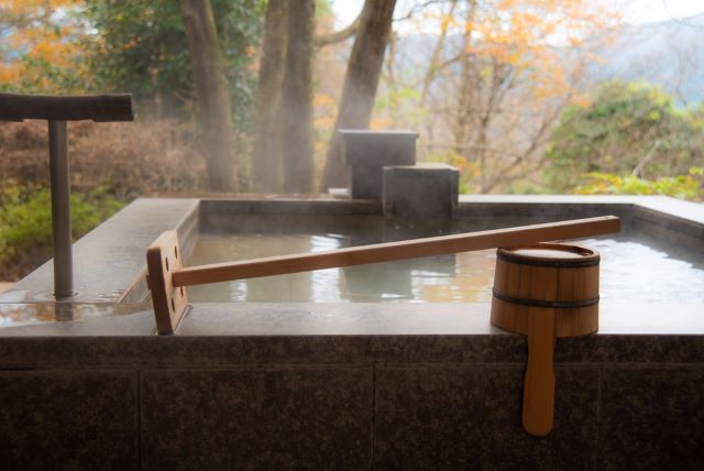 Hot spring Onsen